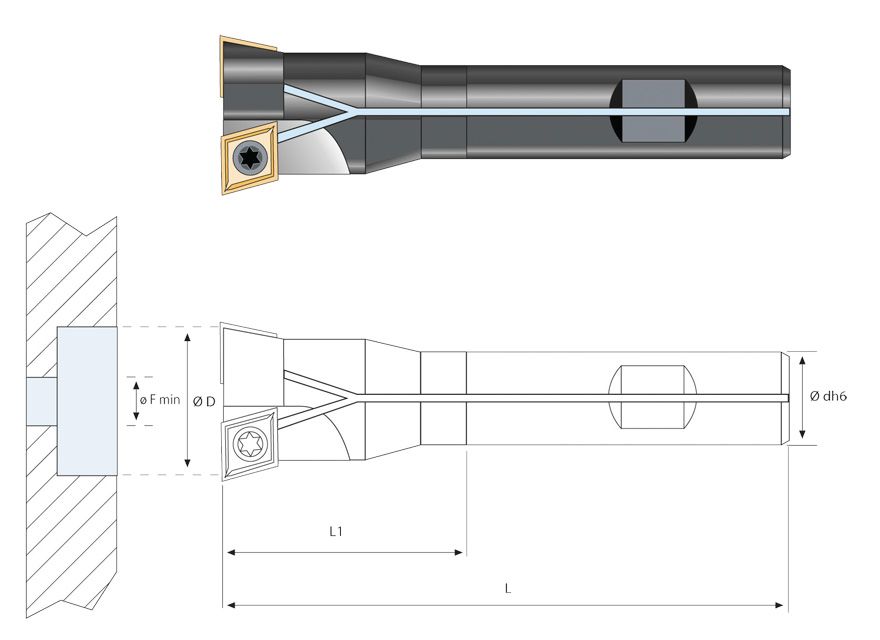 SPOT-FACING 480W 26X125X180°